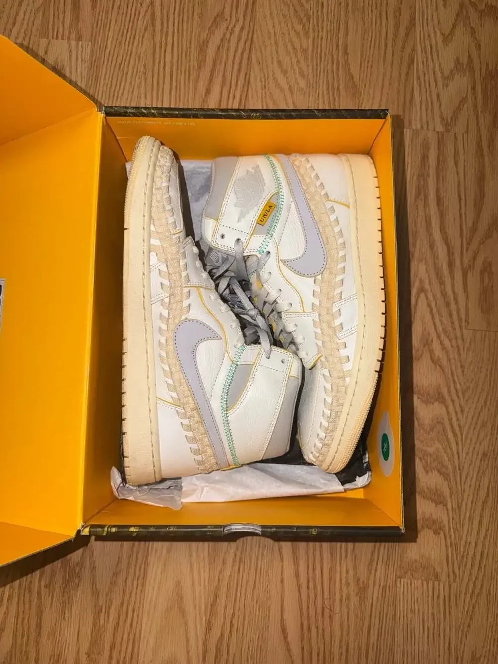 Jordan 1 Retro High OG SP Union LA FD2565-100‼️SHIP FAST‼️ CLEAN 🧼 SIZE 12M